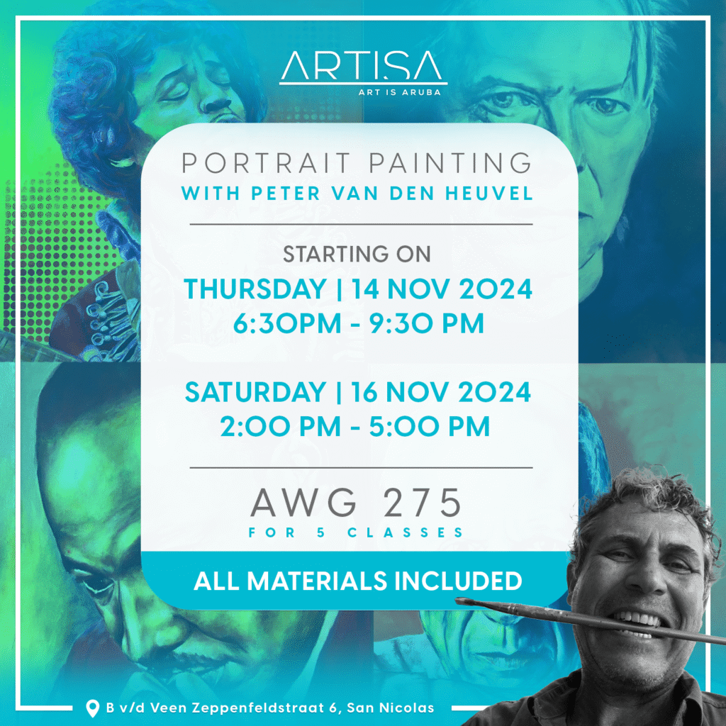 Portrait Painting with Peter van den Huevel