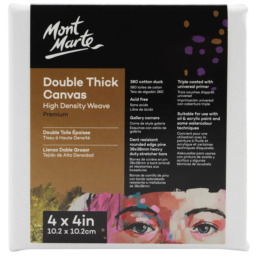 Premium Canvas Pine Frame DT 10.2x10.2cm