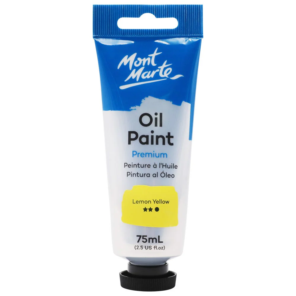 Oil Paint Premium - Lemon Yellow
