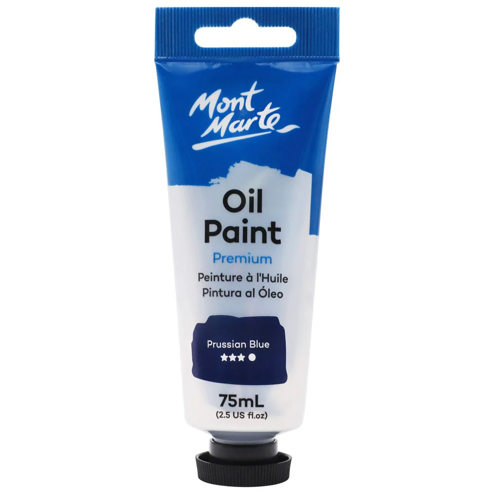 Oil Paint Premium - Prussian Blue