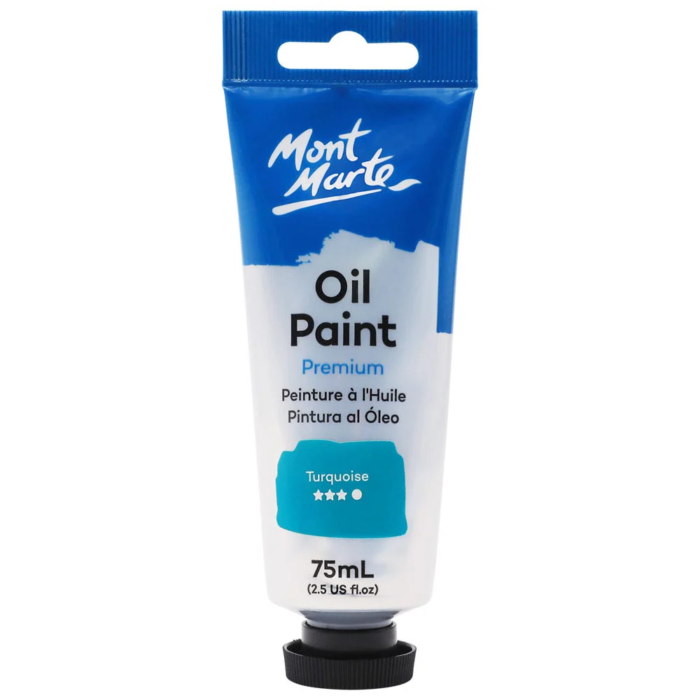 Oil Paint Premium - Turquoise