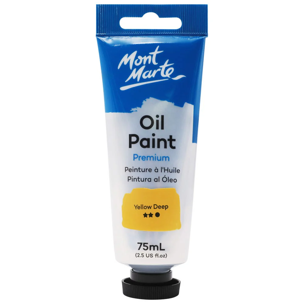 Oil Paint Premium - Yellow Deep