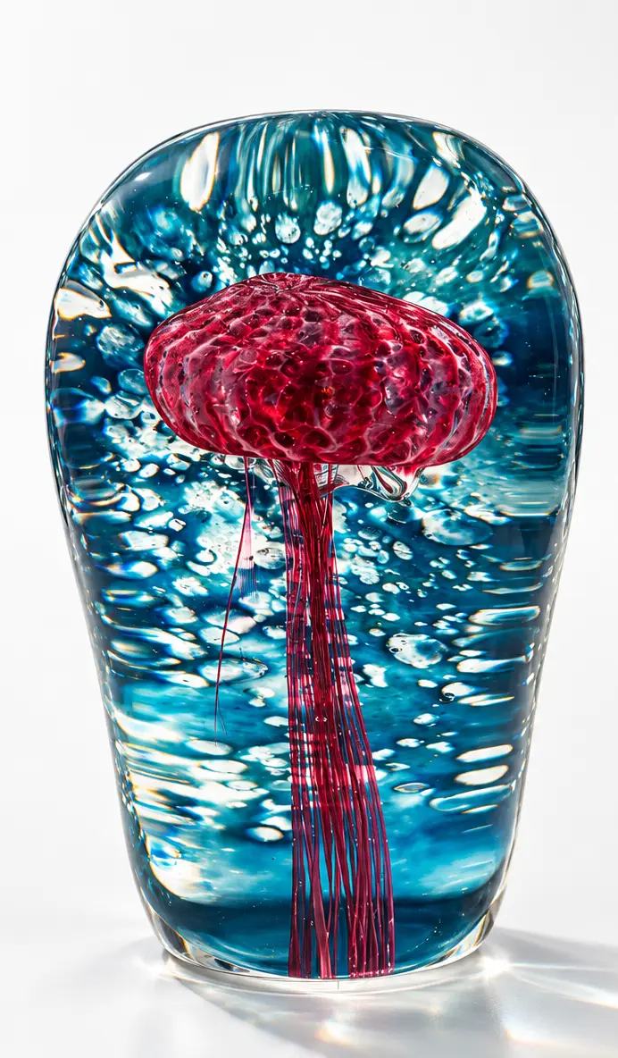 Jellyfish With Background Grace Chepenik